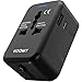 Produktbild VOOMY Reiseadapter Weltweit, Universal Reiseadapter für 150+ Länder, Reisestecker Adapter Weltweit Europa USA Mexiko Australien, Universal all in one Travel Plug Adapter mit 2 USB und AC steckdose
