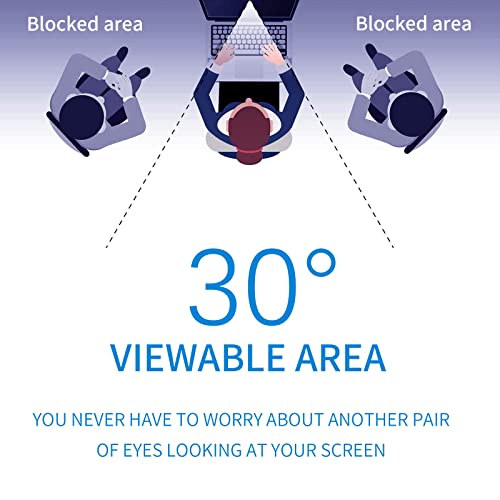 Halloive Filtro de tela de privacidade de computador de 34 polegadas 21:9 para monitor - Escudo de p