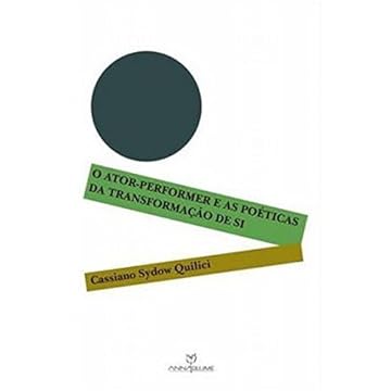 Capa do livro O ator-performer e as poéticas da transformação de si