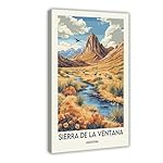 BKHJSASU Sierra De La Ventana Póster Lienzo Póster...: En las opciones de color, puedes elegir un estilo enmarcado y un estilo sin marco. Haz tu pedido según tus necesidades. Si te gusta esta serie de pósteres, entra en mi tienda para buscar. Calidad superior: son imágenes de alta resolución impresas en ...