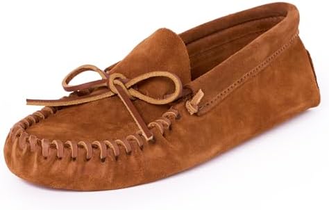 Minnetonka Men's Leather Laced Softsole Mocassins, 5 UK