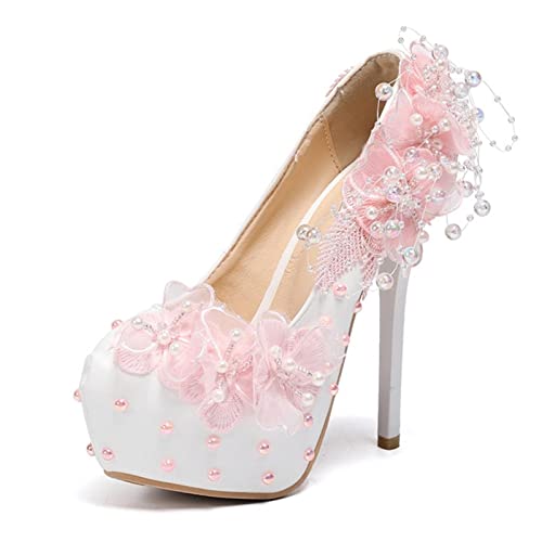 Chaussures talons hauts grande taille confortables pour soirée de mariage - 6