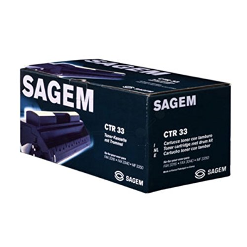 Toner noir Sagem Fax 3340 d'origine de 5 000 pages pour impression nette