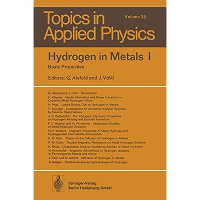 Hydrogen in Metals I: Basic Properties