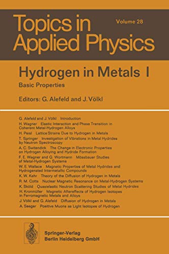 Hydrogen in Metals I: Basic Properties view 2