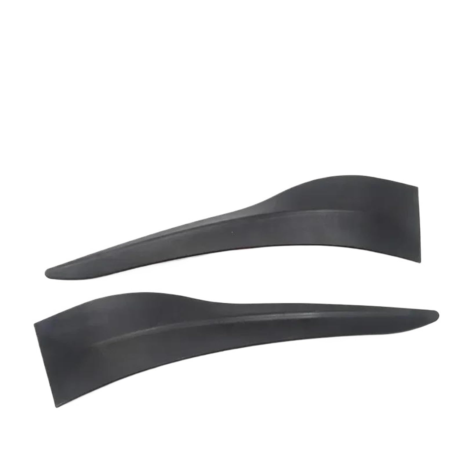 SUTVCM Car Front bumper splitter Front Bumper Protector For Tesla For Model Y 2021 2022 2023 Anti Collision Strips Corner Guard Bumper Lip Protector Car front bumper spoiler(Black)
