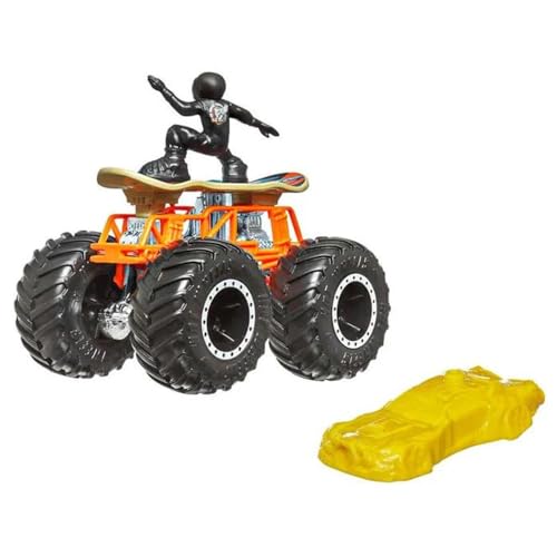 Hot Wheels 2023 Monster Trucks Board to Be Wild miniatura 2