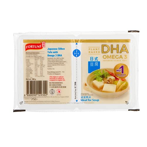 Fortune Japanese Silken Tofu With Omega 3 DHA 300g - Chilled