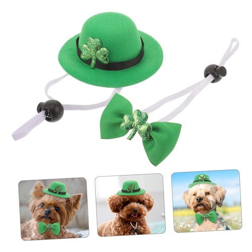 Set disfraz Día de San Patricio para perros y gatos miniatura 5