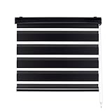 doppelfenster rollo LANGLEBIG: Die Rollgardine ist aus hochwertigem Polyester & besitzt eine widerstandsfähige Rollo-Welle aus stabilem Aluminium. Die Reinigung erfolgt ganz einfach durch Abbürsten & Abwischen.