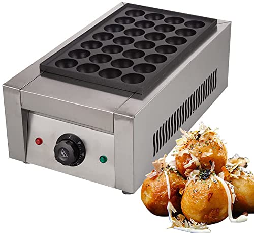 Máquina eléctrica para takoyaki 28 bolas antiadherente miniatura 1