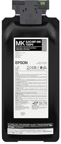 Epson T55P5 mattschwarz cartouche d'encre noire mate originale de 480 ml pour EPL C8000E