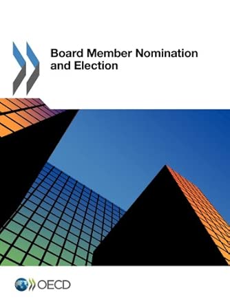 Board member nomination and election book cover