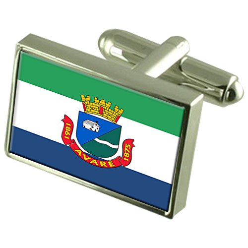 Argent Sterling jumeaux drapeau à porter lors de vos réunions d'affaires