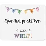 JUNIWORDS Mauspad Mousepad, Bester Sportheilpraktiker der Welt (5720033)