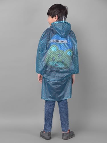 Image of Dollar Rainguard Kid's PVC Full Sleeve Solid Raincoat with Adjustable Hood and Pocket