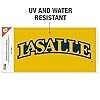 La Salle University Secondary Logo Automotive Car Window Locker Bumper Sticker #1