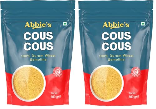 Image of Abbie's Cous Cous 100% Durum Wheat Semolina 500 Gm (Pack of 2)