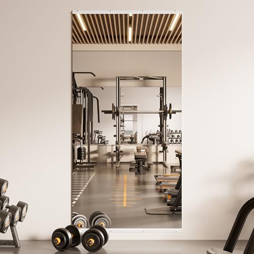 TETOTE 72x36 Frameless Home Gym Mirror