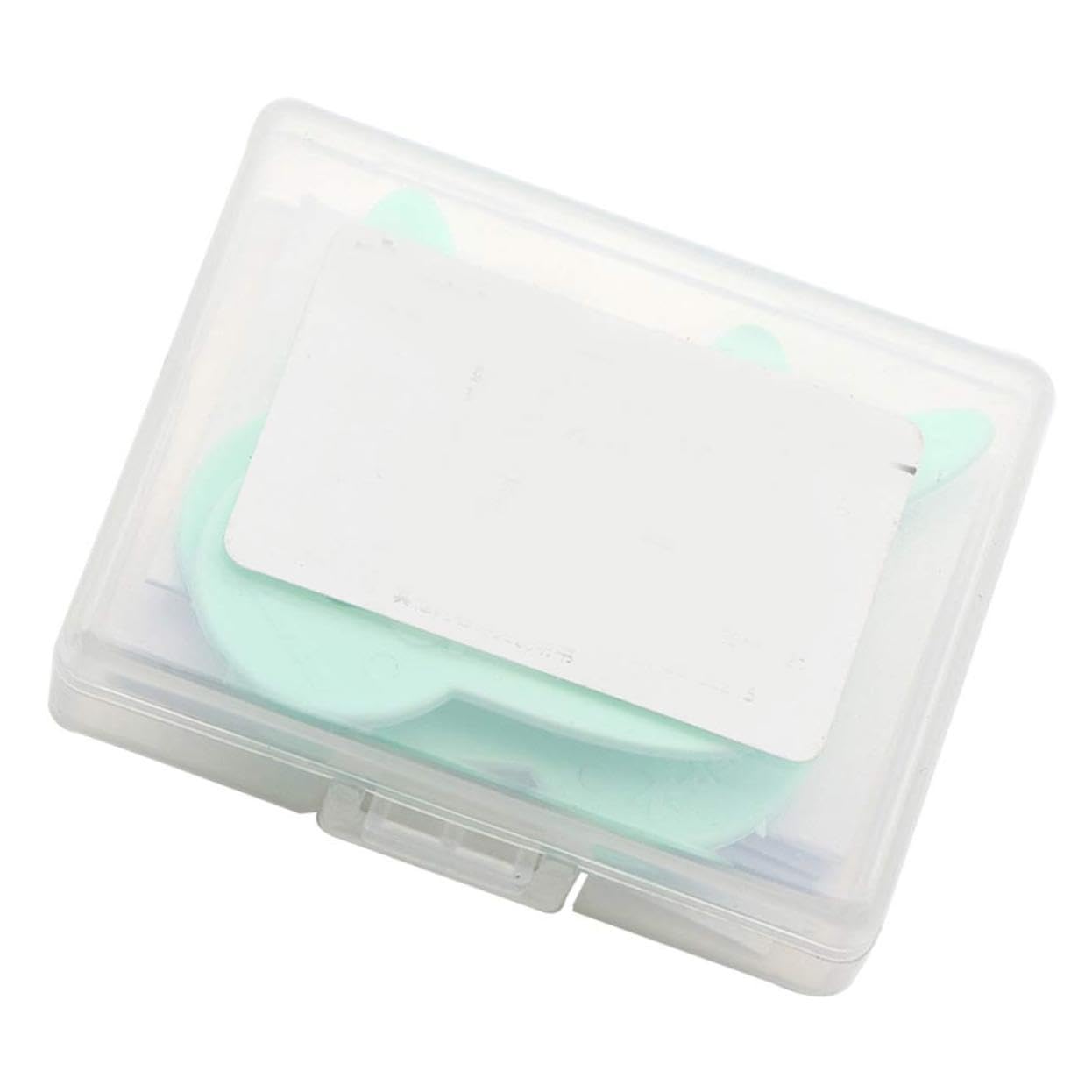 Gatuida 12 Piezas reglas para herramienta de medición Medida de calibre de espacio entre regla de medición interdental reglas de medicion calibre para