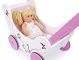 🎀 Das Kind kann sich auf den Handgriff stützen und dank dessen der Wagen kann als die Hilfe beim Gehen benutzt werden.
