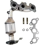 PULCHERFLOW Catalytic Converter Compatible With 2004 2005 2006 Toyota Sienna FWD/Lexus RX330, 2004-2007 Toyota Highlander 3.3L Catalytic Convertor Driver Side High Performance (EPA Compliant）
