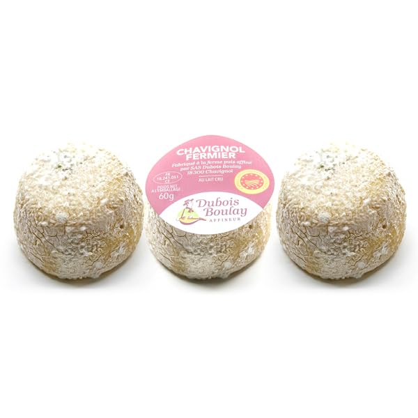 Lot de 3 Crottins de Chavignol AOP 60g