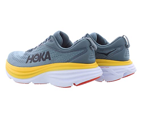HOKA HOKA ONE ONE Bondi 8 Mens Shoes Size 9, Color: Goblin Blue/Mountain Spring