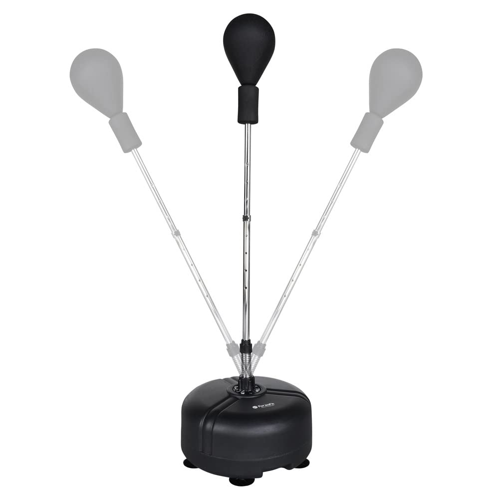 ForzaFit Sacco da boxe regolabile - regolabile da 120 a 160 cm - Trainer - Punching ball su supporto