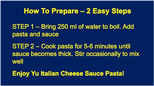 Image of Yu Foodlabs Italian Cheese Sauce Pasta - No Maida - No Msg - Zero Preservatives - Instant Penne Pasta With Sauce - Ready To Eat Pasta In 5 Mins - 65 gram - Yu (Pack of 3)