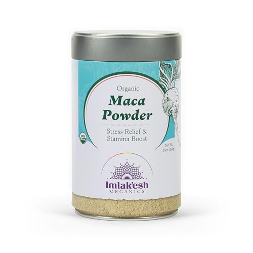 Imlakesh Organics Maca Powder (10oz Metal Jar) Imlakesh Organics Maca Powder (10oz Metal Jar)