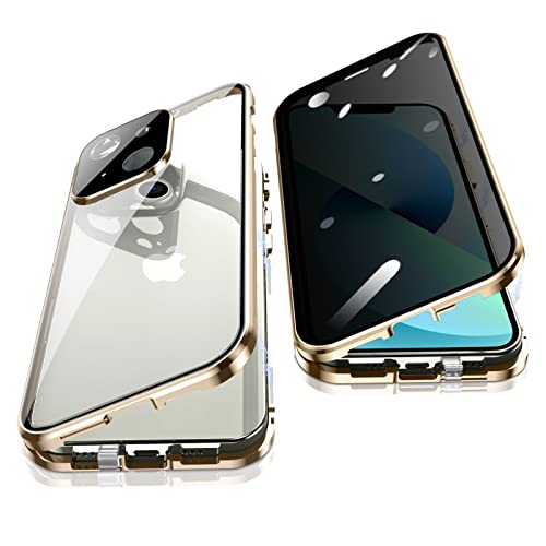 Anti peeping coque iPhone 13 avec housse protection 360 verre anti espion