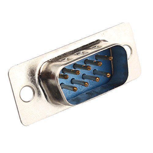 Set de 10 Adaptadores Conector DB9 Macho 9 Pines Solder miniatura 2