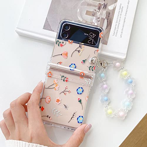 Coque Samsung Z Flip 4 anti-chute évitez les bris d'écran avec l'étui rigide transparent