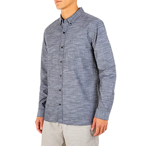 Hurley Men's One and Only Textured Long Sleeve Button Up3