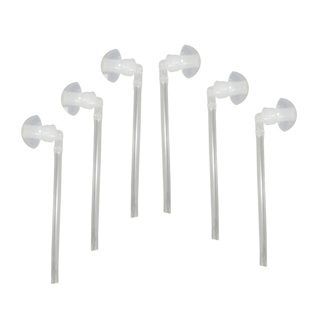 FCS hearing aid domes Ear Tips Silicone Earplug Domes for BTE and Pocket Hearing Instruments Ear Tip Replacement With Tube and Elbow Connectors (Made In India, 6 Pc. Large- 14mm)-picture-19