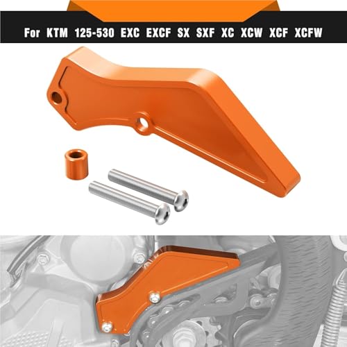Protector de piñón para KTM EXC-F 350 y GasGas EC250F cubierta de cadena roja 2