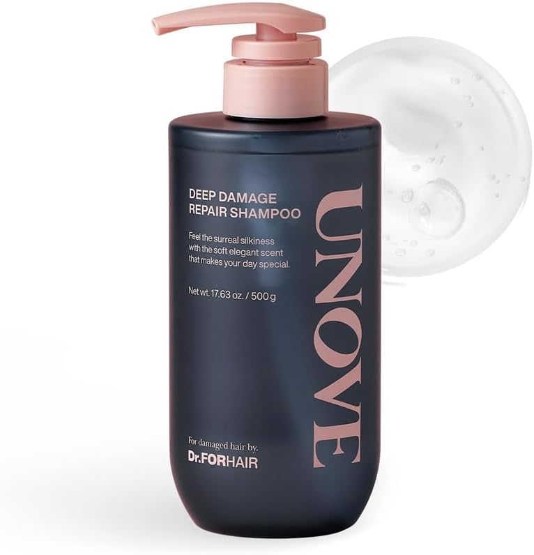 【公式】UNOVE(アノブ) ダメージリペアシャンプー500g ヘアケア 韓国シャンプー インバスヘアケア
