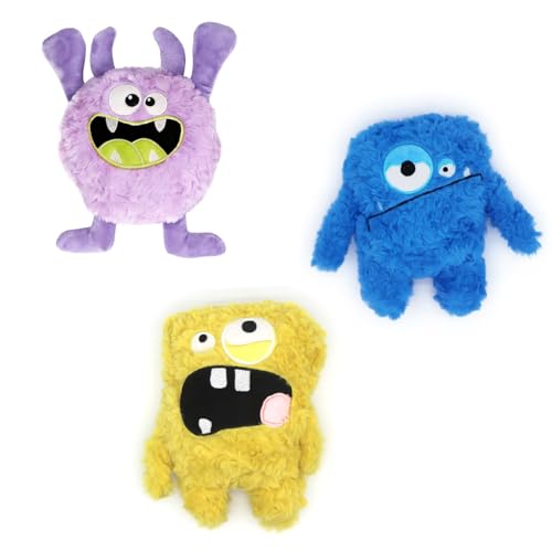 Juguetes chirriantes para perros pequeños y medianos, pack de 3