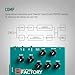 SONICAKE Bass Pedal with Overdrive Analog Preamp Compression Effects Pedal and 3-Band EQ Via Pre/Post Selection with XLR Output - B Factory
