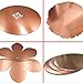 CXGBQSJ Pure Copper Round Plate,High Conductivity Metal for Industrial Applications, Crafting,2 * 20/1pcs