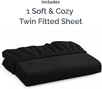 Vista 593 de King Fitted Bed Sheet - Bottom Single Fitted Sheet Only - Ultra-Soft Hotel Luxury Bedding w/ 8-16 Inch Deep Pockets - Breathable, Cooling & Wrinkle