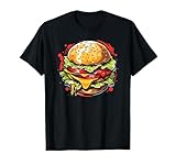 Cheeseburger Hamburger Burger Funny Food Halloween Costume T-Shirt