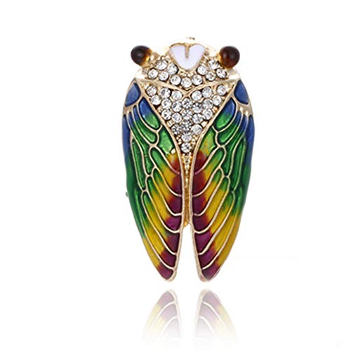HEIFEN Insectos Styling Broche de la Manera Género Pin Metal Coro Tipo Banquete Broche de Vestuario A 3.5cm*2.6cm