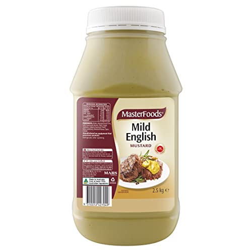 MasterFoods Mild English Mustard 2.5 kg Jar