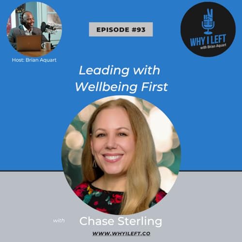 Leading With Wellbeing First - Chase Sterling cover art