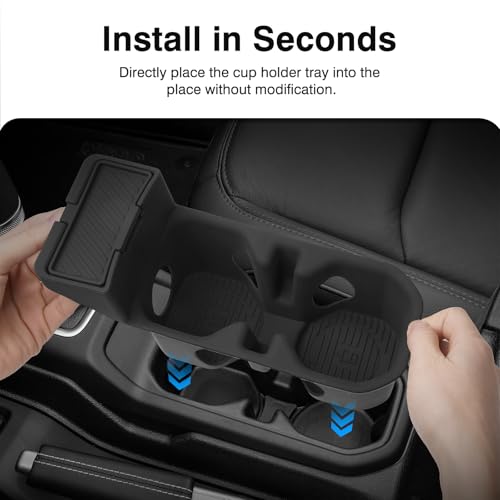 Portavasos de silicona compatible con Jeep Wrangler JL JLU 2018-2025 miniatura 6