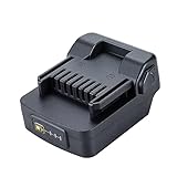 for Makita 18V Battery Adapter Convert to for Hitachi 18V Lithium Cordless Tool and for Metabo18V (Not 36V) Slide Style Tools