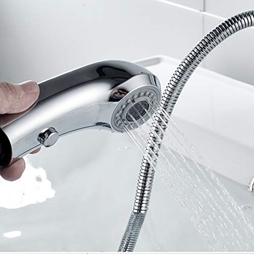 Grifo de lavabo de baño de latón macizo con acabado negro premium LWX 4