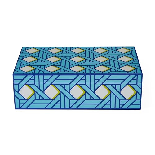 Boîte de rangement laquée Jonathan Adler taille M, l'élégance minimaliste pour votre intérieur